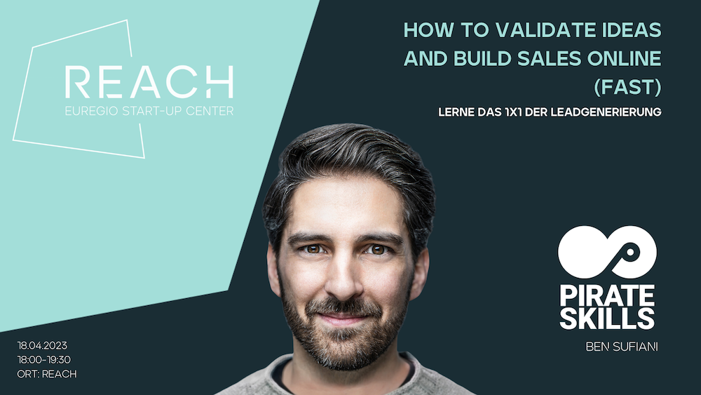 How to validate ideas and build online sales (fast) | 18.04.23