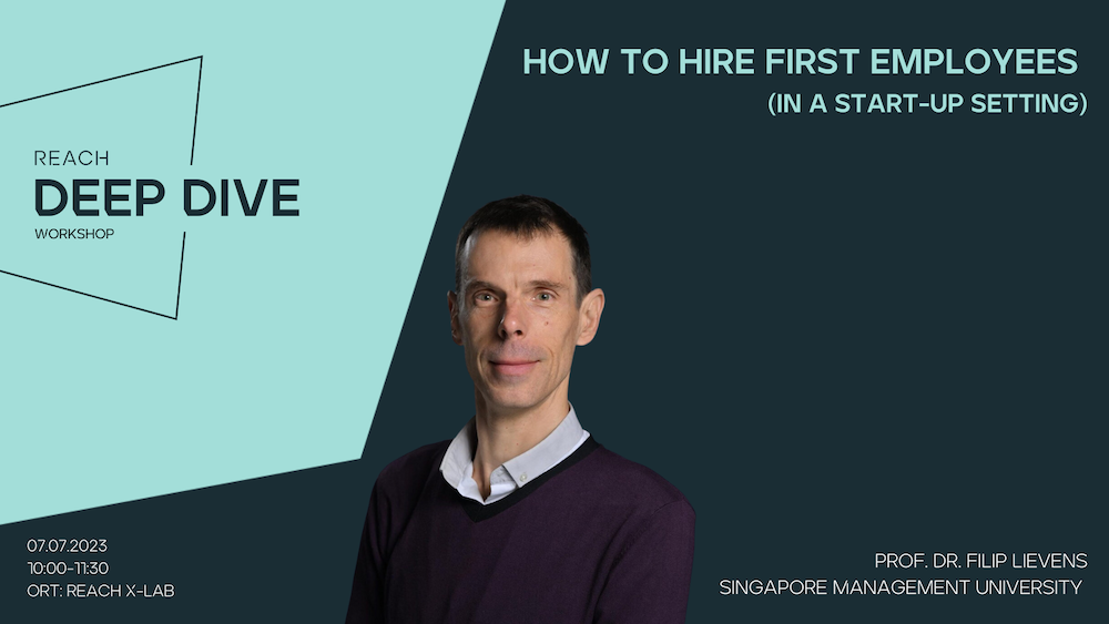 How to hire first employees (in a start-up setting) | Juli 2023