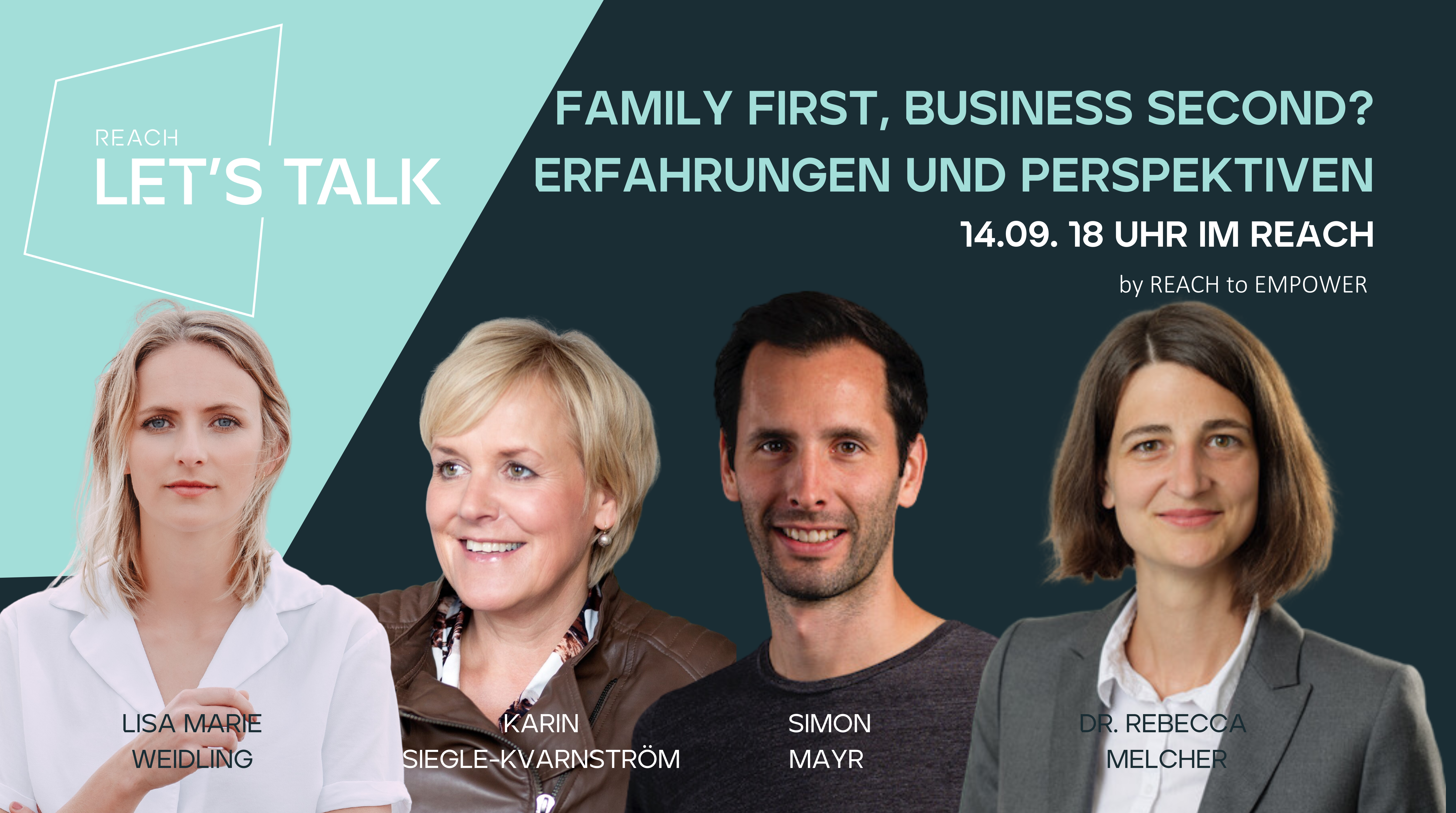 Let's Talk! by REACH to EMPOWER: Family First, Business Second? Erfahrungen und Perspektive