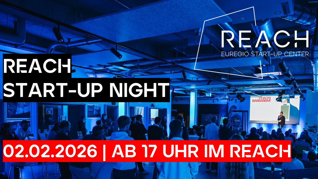 Start-up Night im REACH am 02. Februar 2026