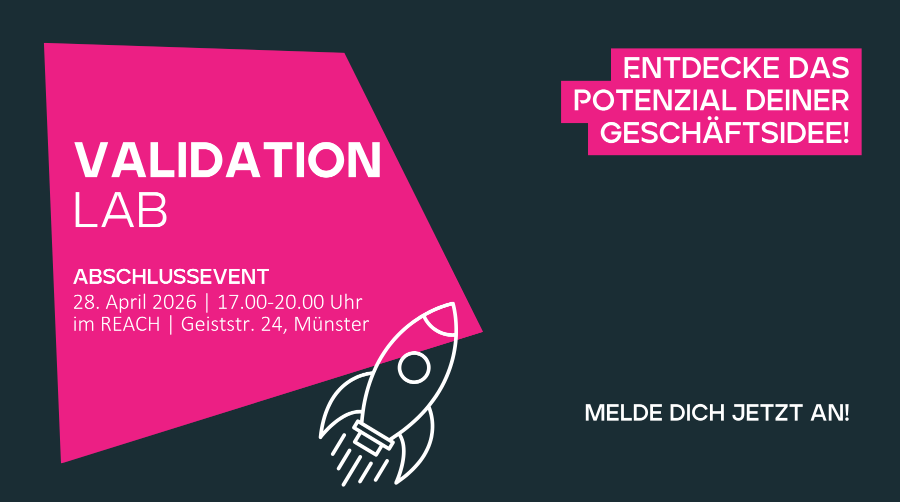 Final Pitch Event - Validation Lab Frühjahr 2026